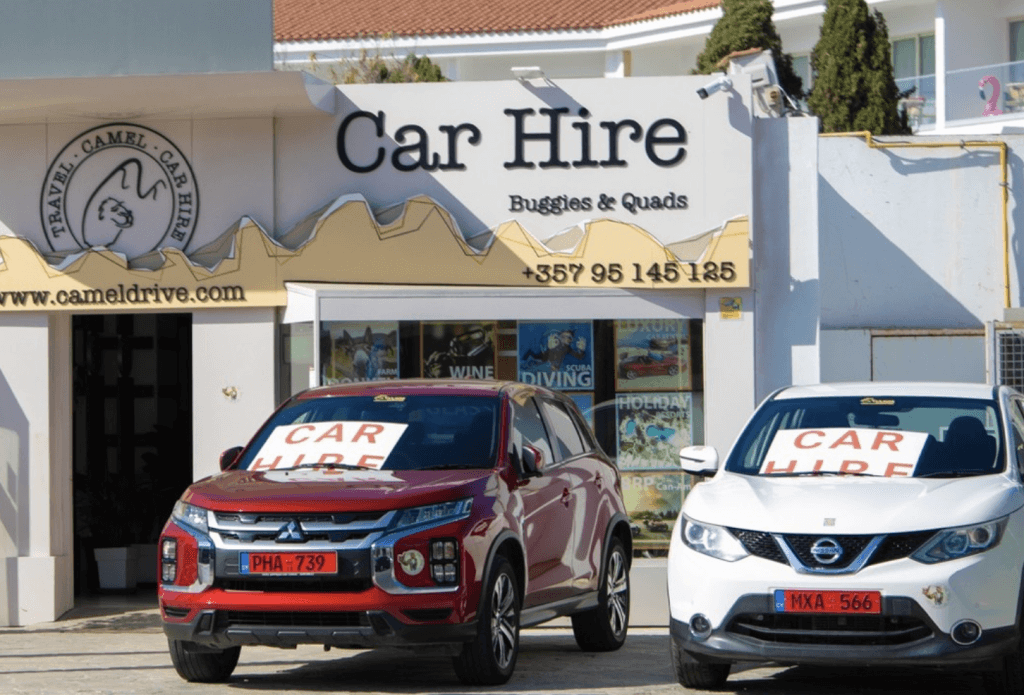 Paphos, Cyprus long term rental from Camel car rental