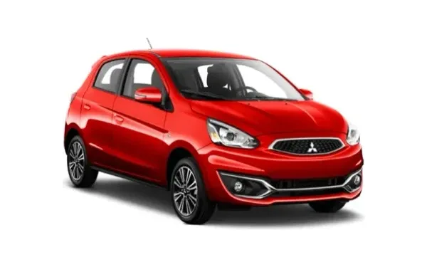 Mitsubishi Mirage automatic hire car, Paphos