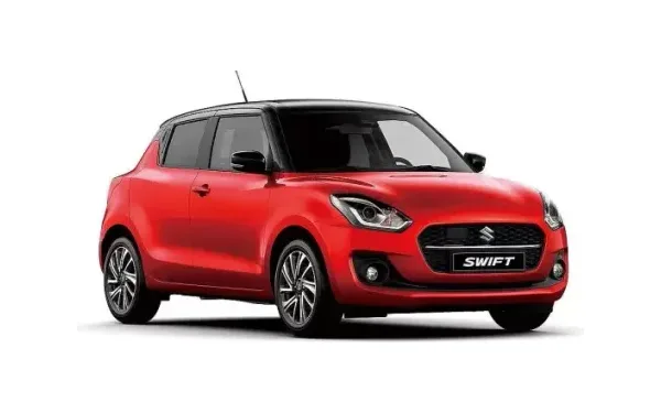 Suzuki Swift automatic hire car, Paphos