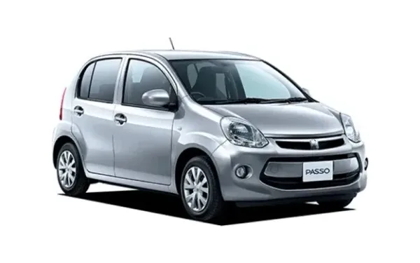 Toyota Passo automatic hire car, Paphos